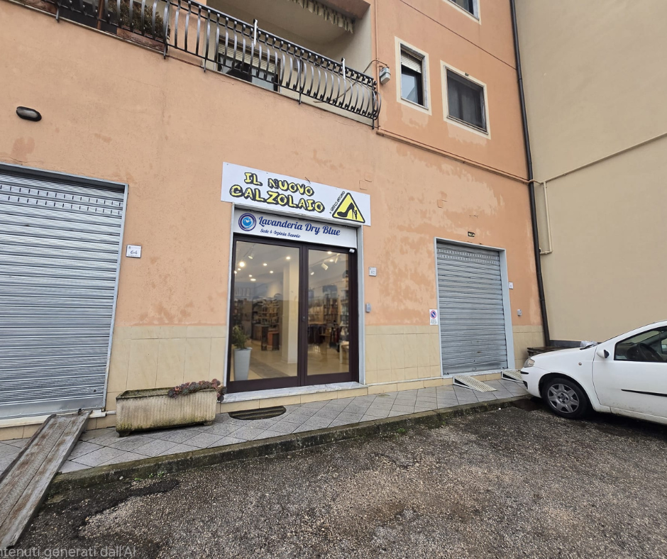 Blue Geometric Laundry Service Facebook Post