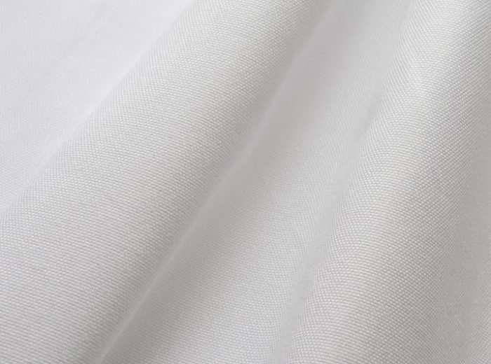 Tessuto Panama Bianco 100% cotone