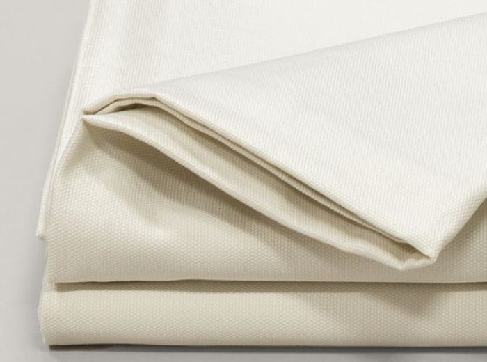 Tessuto Panama Avorio 100% cotone